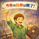 今年の仕事は終了！