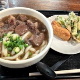 『銀座 太常(だいつね)牛すじうどん美味い! 若ゴボウ天も。確定申告にて』の画像