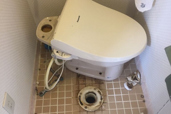 京都市 京田辺市 木津川市 精華町 宇治市 城陽市のトイレ修理 つまり 水漏れ修理の施工日記