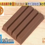 【悲報】昔のキットカット、今見るとデカすぎるｗｗｗ あの頃のお菓子を返してくれ