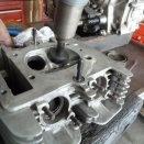 SRX600シリンダーヘッドO/H