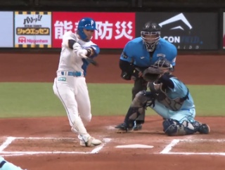 【日本ハム】水野達稀、左中間への第9号ソロホームラン｜西武戦｜打った瞬間の反応まとめ｜8/12