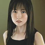 『賀喜遥香さんの似顔絵を描きました』の画像
