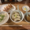 【餃山堂＠町田】焼餃子&水餃子定食！