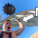 『100ドルで作った自家製のパラシュートってちゃんと機能するの？』の画像