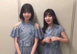 【乃木坂46】神々の戯れです...与田祐希の肩にアゴ乗せする西野七瀬！！最高かよっwww