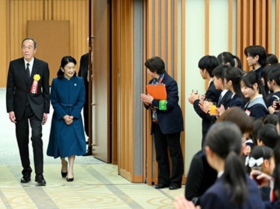 紀子さま　第71回青少年読書感想文全国コンクール表彰式にご出席