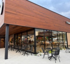 祝☆オープン！全国初ドックラン併設店「スターバックス諫早鷲崎店」（諫早市鷲崎町）