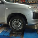 プロボックス　車高upサスペンション交換～アライメント