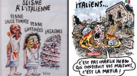 イタリア地震被害の町、仏紙シャルリーを提訴…被災者風刺は「侮辱」