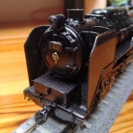 クローゼットの中の鉄道模型