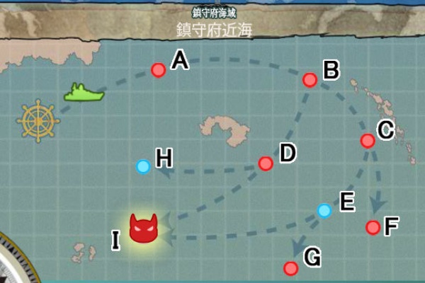 艦これ日記 白羊の記録紙 1期 1 5 鎮守府近海