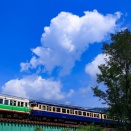 しなの鉄道115系@S7編成＋S9編成（夏空）