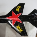 ようやく研ぎ出し(レベル1/72ミラージュF.1C製作記)