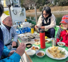 ハゼ釣って天麩羅食べて‼︎