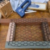 ビカクシダ （コウモリラン）ネザーランド ベイチー 板付にチャレンジ コルク と プラントハンガー WOODPRO  Rust 東京花壇 杉山拓巳 さん