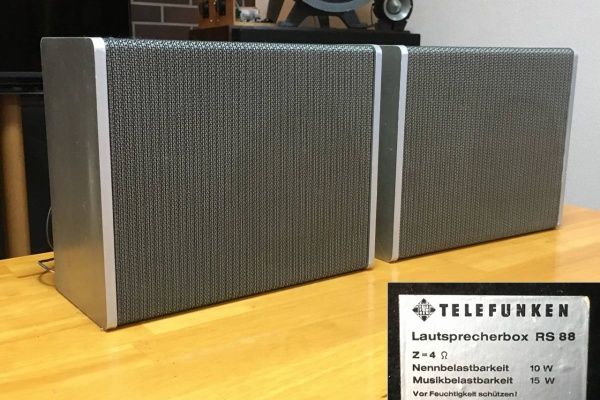 Telefunken 西独 究極アルニコユニットシステム_大型箱_ 純正18×26
