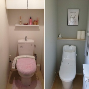 トイレを綺麗に保つ方法３つ トイレのビフォーアフター４年間の歴史 Rinのシンプルライフ Powered By ライブドアブログ