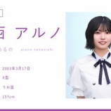 『「今作は姫奈も一緒！おめでとう 嬉しい。とっても！」中西アルノ ブログ更新！ 岡本姫奈との2ショットを公開！【乃木坂46】』の画像