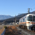 1月10日撮影　定番の飯田線を撮影