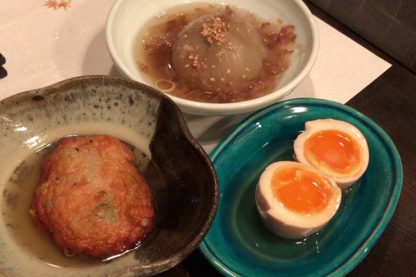 趣味の為に生きて行く おでん 4点