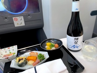 普段と異なっていたANAの機内 欧州から日本へ