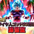 ドラゴンボールレジェンズ『新LR 超サイヤ人ゴッドSS界王拳 孫悟空　明日(12日)より参戦』性能・PV動画が公開