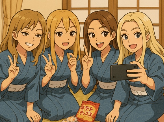 【画像】ギャルさん、世界中に発信してる意識ゼロで修学旅行の宿をSNS公開してしまうｗｗ【Pickup】