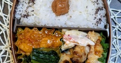 七草がゆから「七草の歌」思い出していた～夫の弁当497