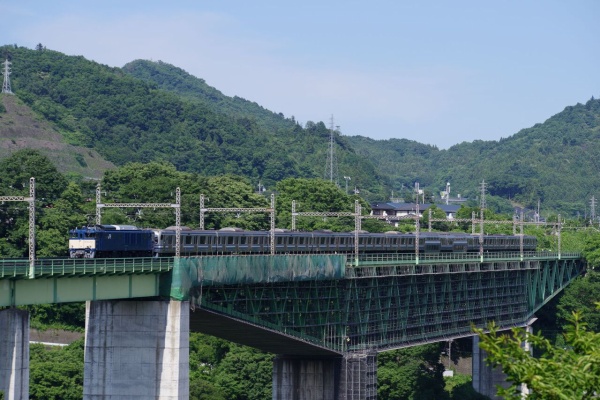 鉄橋のある鉄道風景のblog - 中央線
