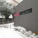 雪が積もってきました！