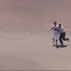 高校野球岡山大会、審判が選手の邪魔をして1時間近く中断