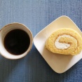甘い思い出のロールケーキ