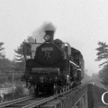 私が出会ったC57たち　C57116　日豊本線　川南　平田川鉄橋　1970年7月
