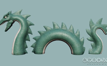 シーサーペントの像