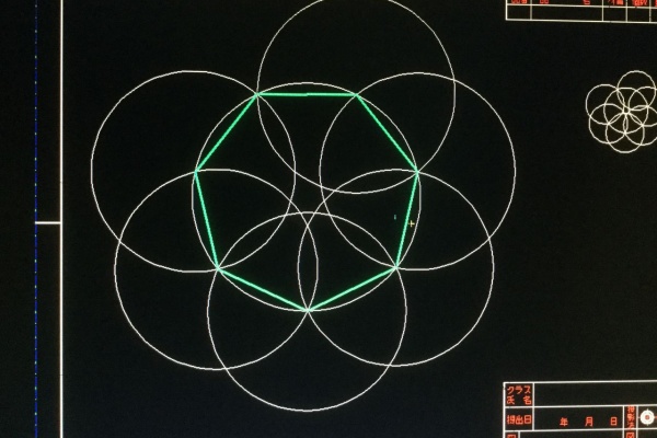 発想力教育研究所 素数誕生のメカニズム 正多角形作図定規