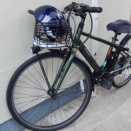 チャリ、出張修理（続）。