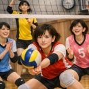 赤羽体育館　スポーツ教室 4月 バレーボール