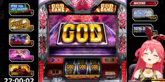 【ホロライブ】みこち、GOD in GODｷﾀ━━━━━━(ﾟ∀ﾟ)━━━━━━ !!!!!(合計回転数：17370回 ｟GODを引いた後に54回｠)
