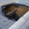 なんか最近至る所で道路陥没してるけど大丈夫なのかな？