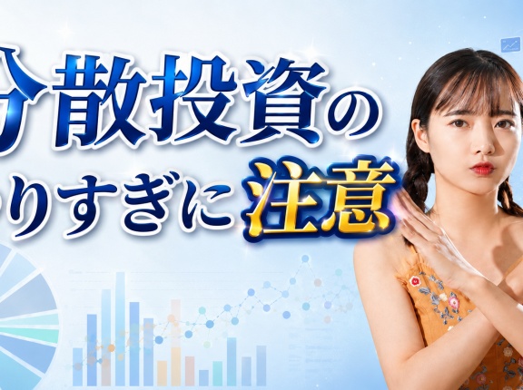 分散投資のやりすぎに注意