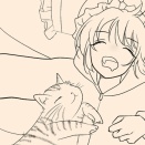 ウサ子からミュウくんへ・・・