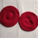 Amerryでベレー帽編みました🎵