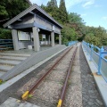 秋の旅8日目〜幻の大間鉄道の駅跡に足湯を発見❗️風間浦村