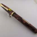 「3」⑩　PILOT　53R　LF　ローズマーブル・セル軸　14K＜2＞