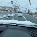 13時頃から雪☃️が