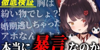 【にじさんじ】戌亥とこは本当に暴言を吐いているのか【徹底検証】