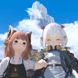 『【FF14】ウォーコーゾーモーの絶景がとってもきれい(≧▽≦) 山好きのありさのマムージャ族での楽しみ【FFXIV】』の画像