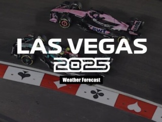 2025年F1ラスベガスGPの天気予報