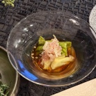 ゴーヤの肉詰めの夜ごはん